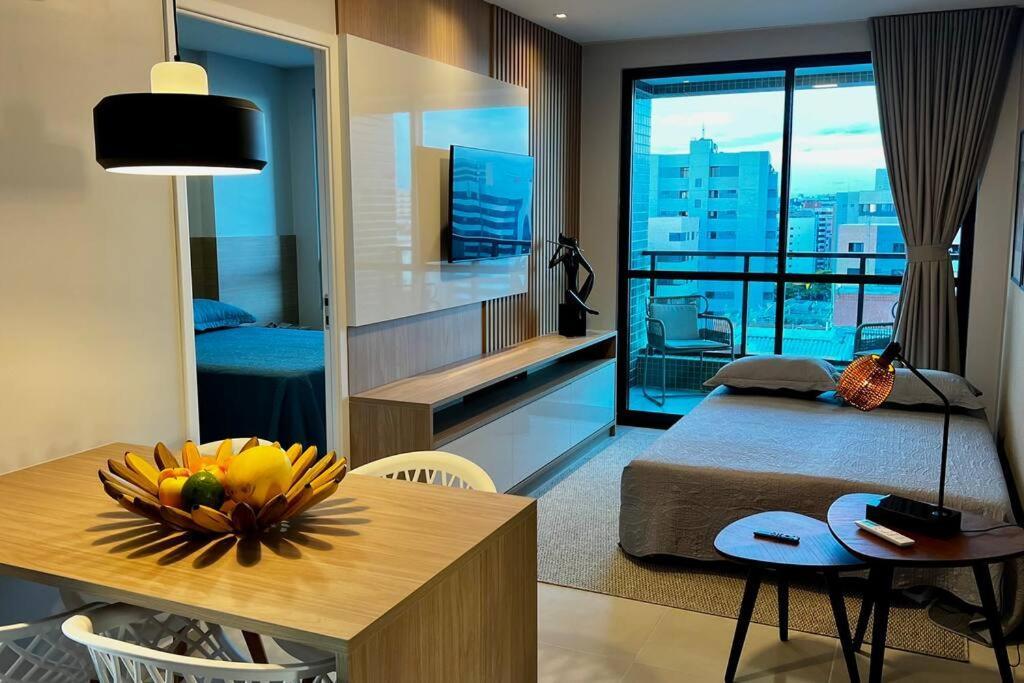 Smart Stay 1103 Na Praia De Ponta Verde - Piscina - Academia - Ar Na Sala - Coworking - A 200M Da Praia Maceió Esterno foto