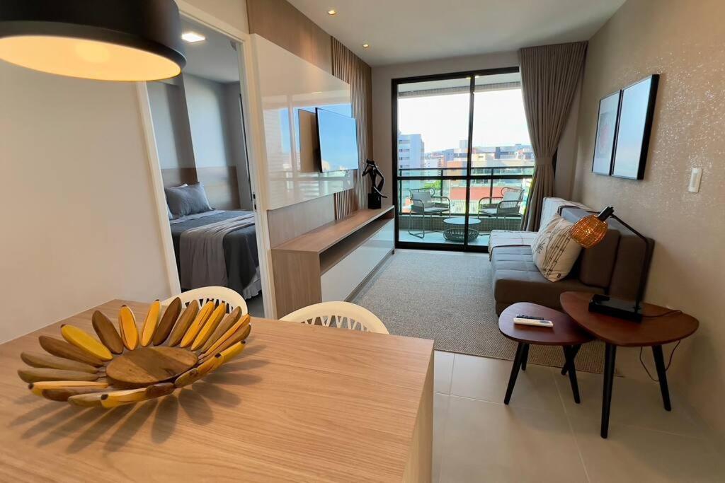 Smart Stay 1103 Na Praia De Ponta Verde - Piscina - Academia - Ar Na Sala - Coworking - A 200M Da Praia Maceió Esterno foto