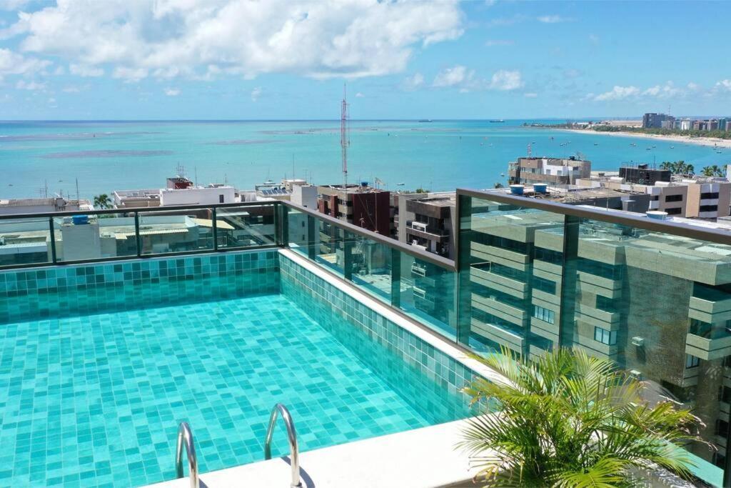 Smart Stay 1103 Na Praia De Ponta Verde - Piscina - Academia - Ar Na Sala - Coworking - A 200M Da Praia Maceió Esterno foto