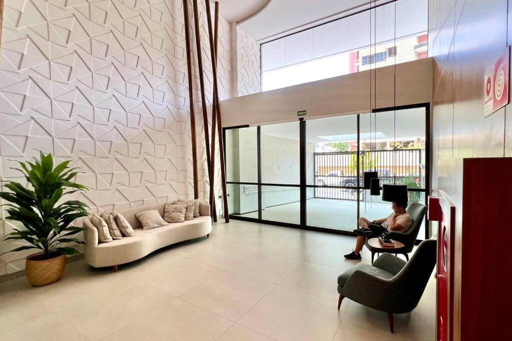 Smart Stay 1103 Na Praia De Ponta Verde - Piscina - Academia - Ar Na Sala - Coworking - A 200M Da Praia Maceió Esterno foto