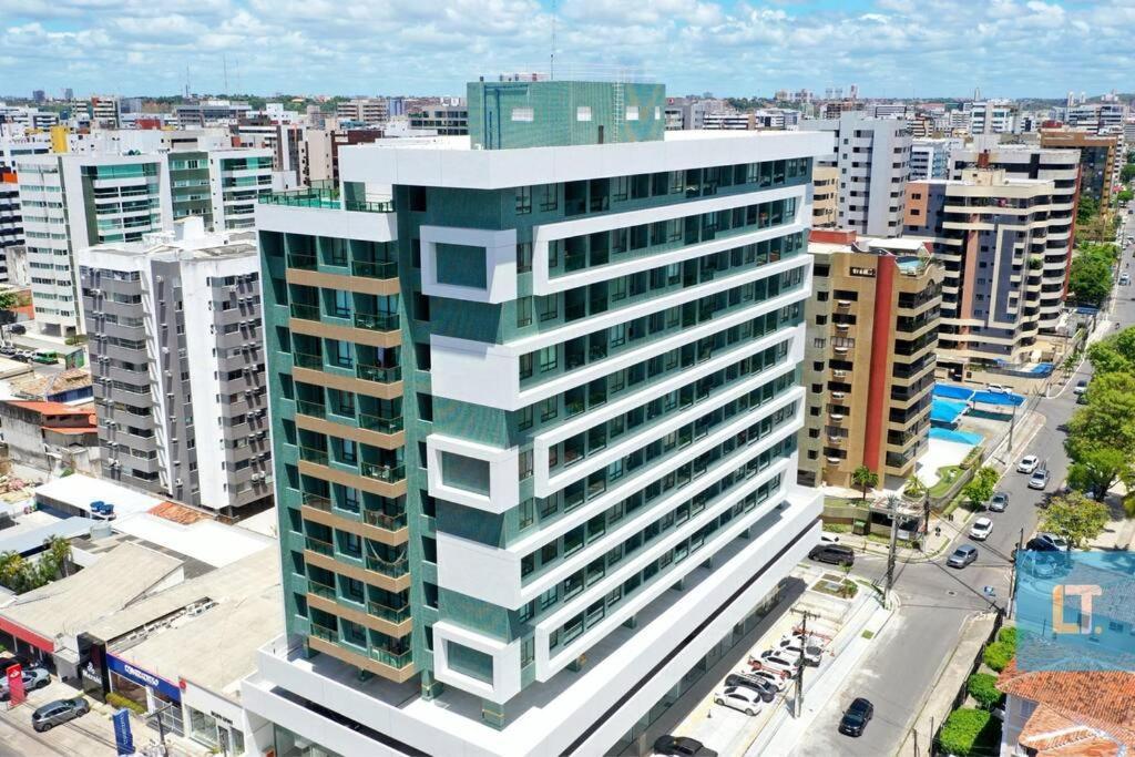 Smart Stay 1103 Na Praia De Ponta Verde - Piscina - Academia - Ar Na Sala - Coworking - A 200M Da Praia Maceió Esterno foto